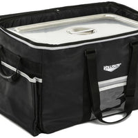 Vollrath - Large 5-Series Insulated Catering Bag With Heating Pad Power Pack Removable Liner And Three Pan Dividers - VCBL500
