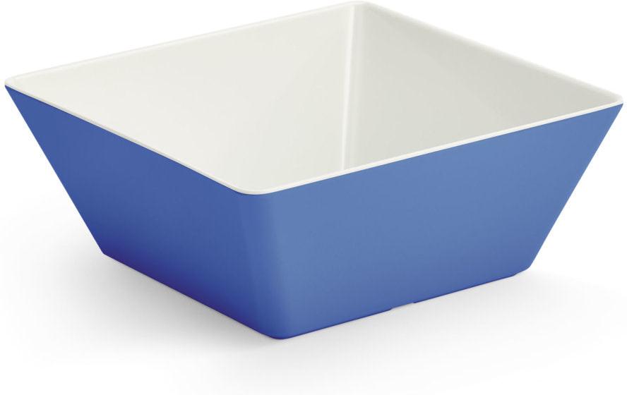 Vollrath - Large Square Melamine Cubic Display Bowl in Blue - V2220330