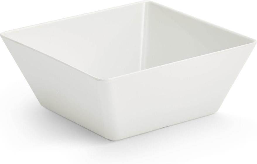 Vollrath - Large Square Melamine Cubic Display Bowl in White - V22203