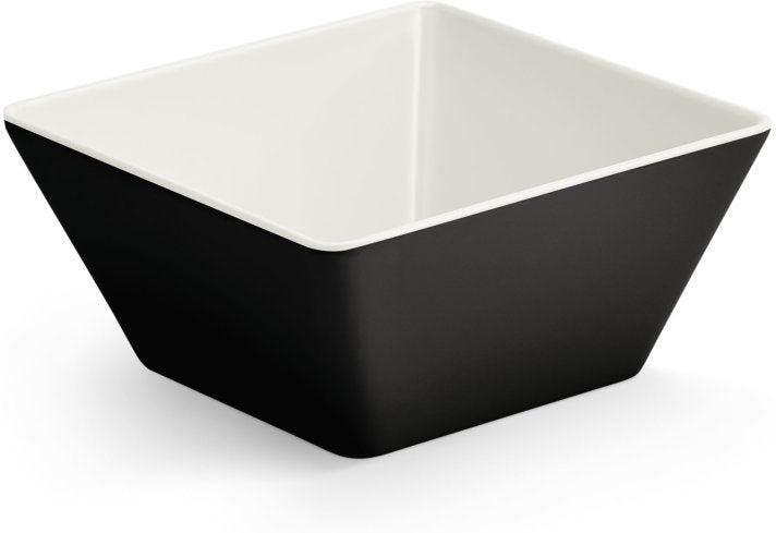 Vollrath - Medium Square Melamine Cubic Display Bowl in Black - V2220220