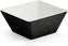Vollrath - Medium Square Melamine Cubic Display Bowl in Black - V2220220
