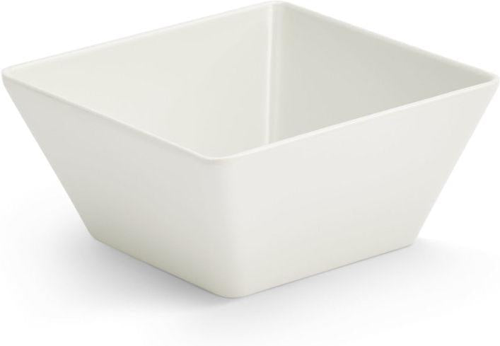 Vollrath - Medium Square Melamine Cubic Display Bowl in White - V22202