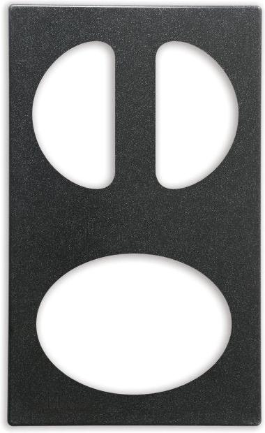 Vollrath - Miramar® Resin Templates for Decorative Pans, 12.75" Width, 21.12" Depth in Night Sky - 8240410