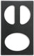 Vollrath - Miramar® Resin Templates for Decorative Pans, 12.75
