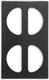 Vollrath - Miramar® Resin Templates for Decorative Pans, 12.75