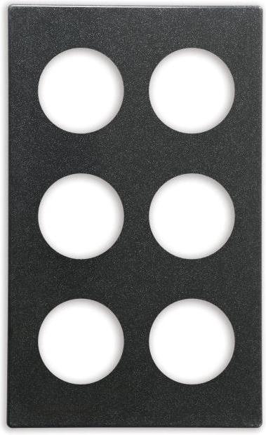 Vollrath - Miramar® Resin Templates for Decorative Pans, 12.75" Width, 21.12" Depth in Night Sky - 8241910