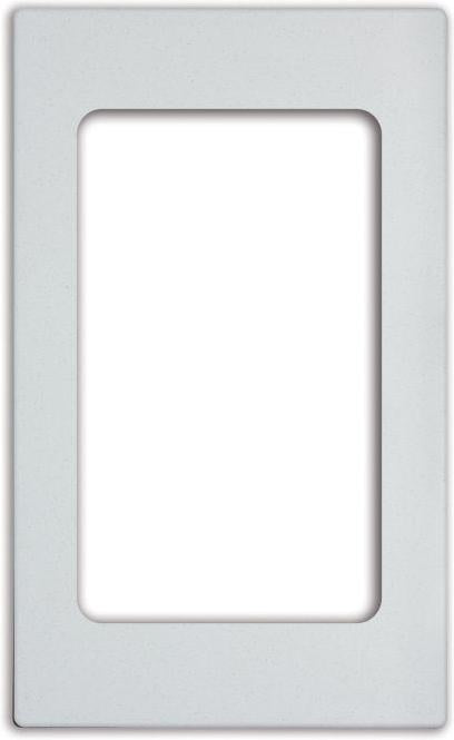Vollrath - Miramar® Resin Templates for Decorative Pans, 12.75" Width, 21.12" Depth in White Stone - 8240520