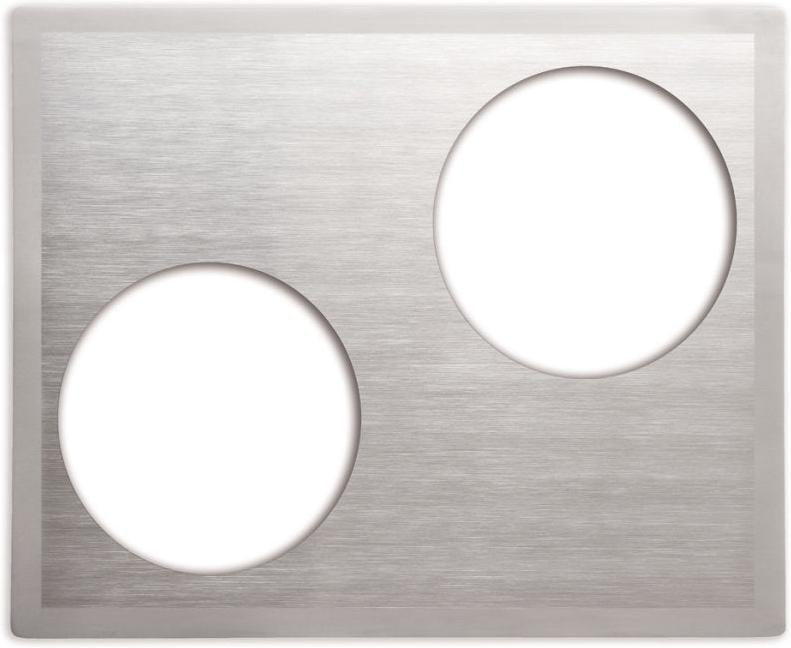 Vollrath - Miramar® Stainless Steel Double Well Templates - 8250316