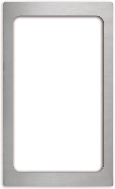 Vollrath - Miramar® Stainless Steel Template for One Full-Size Miramar Contemporary Food Pan - 8244014
