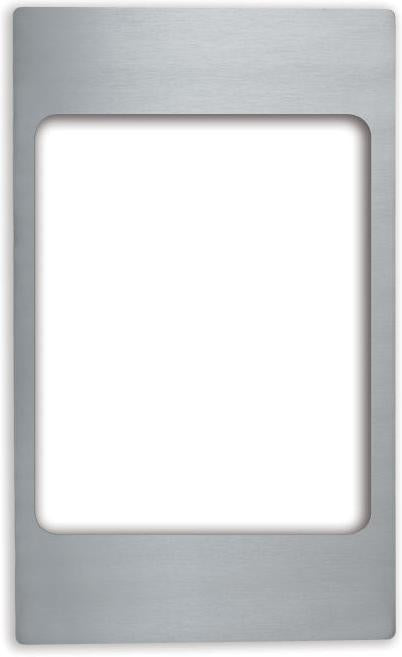 Vollrath - Miramar® Stainless Steel Template for One Large Food Pan with Plain Edges - 8242914