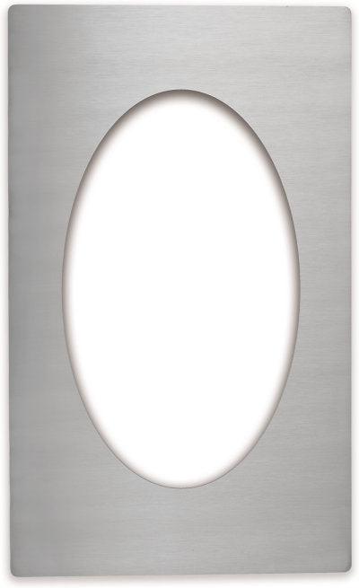 Vollrath - Miramar® Stainless Steel Template for One Large Oval Food Pan - 8240114