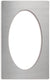 Vollrath - Miramar® Stainless Steel Template for One Large Oval Miramar Display Cookware Food Pan - 8243614