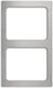 Vollrath - Miramar® Stainless Steel Template for Two Half-Size Miramar Contemporary Food Pans - 8244114