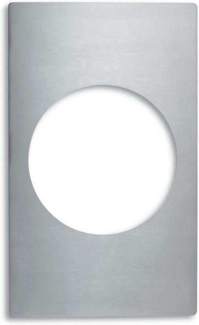 Vollrath - Miramar® Stainless Steel Template with Plain Edges for One Large Round Miramar Display Cookware Food Pan - 8242114