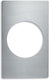 Vollrath - Miramar® Stainless Steel Template with Plain Edges for One Large Round Miramar Display Cookware Food Pan - 8242114