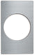 Vollrath - Miramar® Stainless Steel Template with Plain Edges for One Large Round Miramar Display Cookware Food Pan - 8242614
