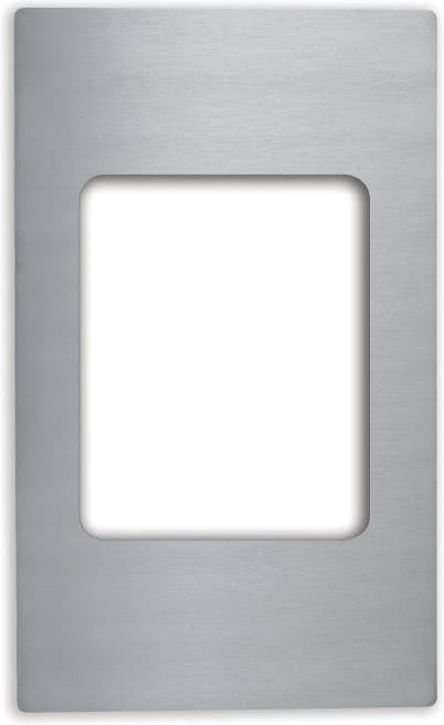 Vollrath - Miramar® Stainless Steel Template with Plain Edges for One Small Miramar Display Cookware Food Pan - 8242814