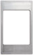 Vollrath - Miramar® Stainless Steel Template with Satin Edges for One Large Miramar Display Cookware Food Pan - 8242916