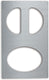 Vollrath - Miramar® Stainless Steel Templates, 12.75