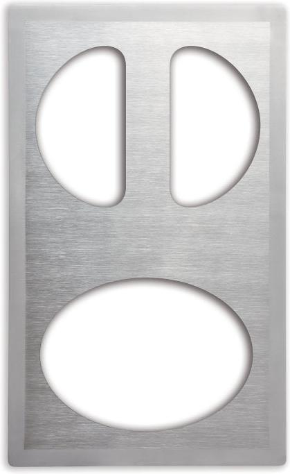 Vollrath - Miramar® Stainless Steel Templates, 12.75" Width, 21.12" Depth - 8240416