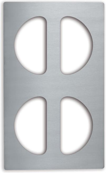 Vollrath - Miramar® Stainless Steel Templates, 12.75" Width, 21.12" Depth - 8241314