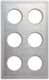 Vollrath - Miramar® Stainless Steel Templates, 21.1