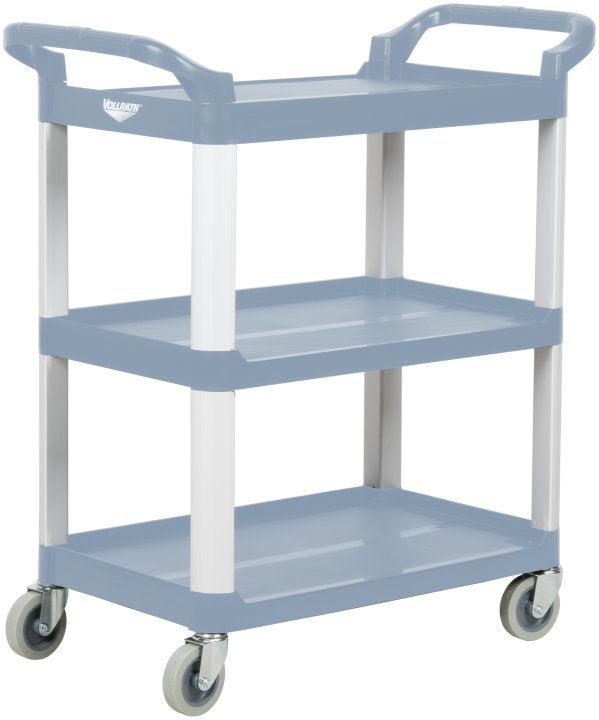 Vollrath - Multi-Purpose Plastic Cart, 40.25" x 19.875" x 37" in Blue-Gray - 97005