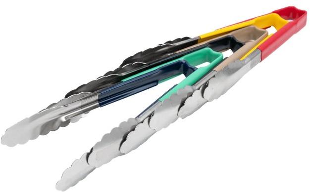 Vollrath - Multipack 9 ½" Color-Coded Utility Tongs - 4780911
