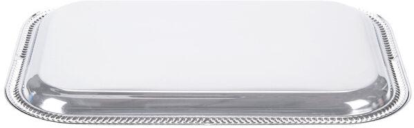 Vollrath - Odyssey 19.5" x 14" Rectangular Gold Trim Serving Tray - 47266