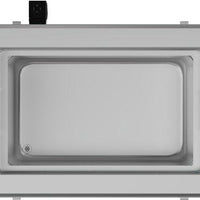 Vollrath - One-Well 208–240V Hot, Cold, Frozen Drop-In Unit with Auto Drain and Flat Flange - FC-HCF-01208-AD-FF
