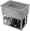 Vollrath - One-Well 208–240V Hot, Cold, Frozen Drop-In Unit with Auto Drain and Flat Flange - FC-HCF-01208-AD-FF