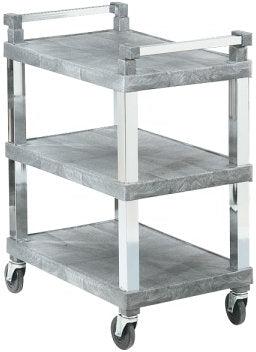 Vollrath - Open Utility Cart with Chrome Uprights, Shelf Clearance Height 10.5 - 97102