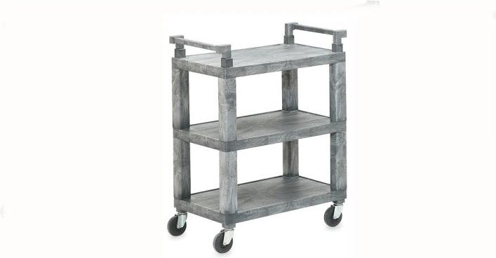 Vollrath - Open Utility Cart with Plastic Uprights - 97112