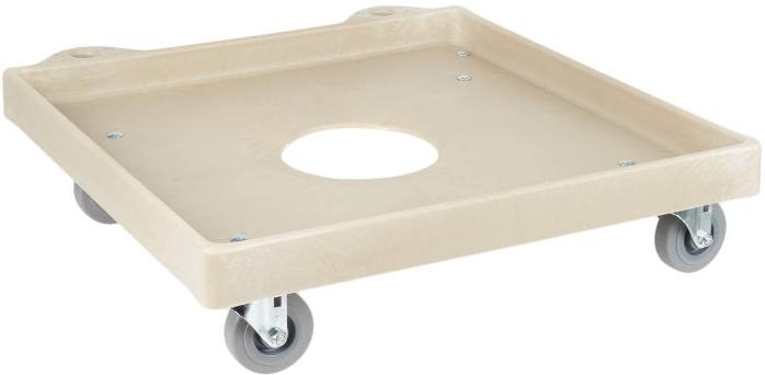 Vollrath - Plastic Rack Dolly, 21.5" Width, 23.5" Height - 52290