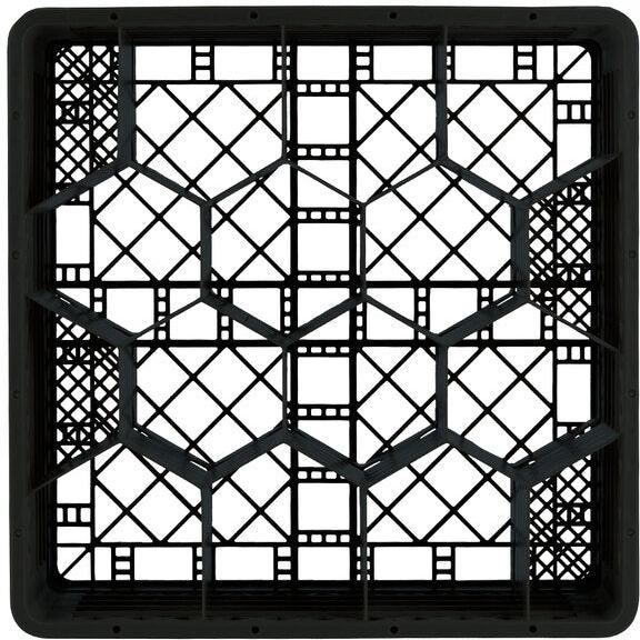 Vollrath - Rack Max®, 12-Compartment 4 Extenders Black - TR18JJJA-06