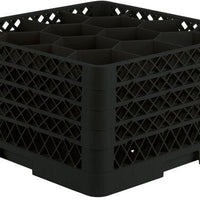 Vollrath - Rack Max®, 12-Compartment 4 Extenders Black - TR18JJJA-06