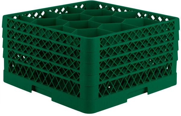 Vollrath - Rack Max®, 12-Compartment 4 Extenders Green - TR18JJJA-19