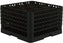 Vollrath - Rack Max®, 12-Compartment 5 Extenders Black - TR18JJJJA-06