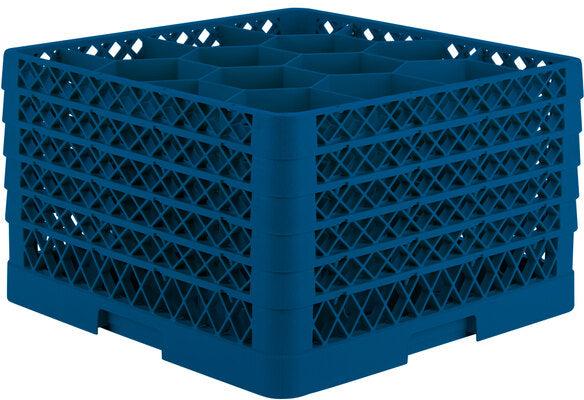 Vollrath - Rack Max®, 12-Compartment 5 Extenders Blue - TR18JJJJA-44