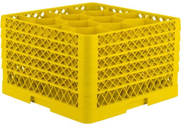 Vollrath - Rack Max®, 12-Compartment 5 Extenders Yellow - TR18JJJJA-08