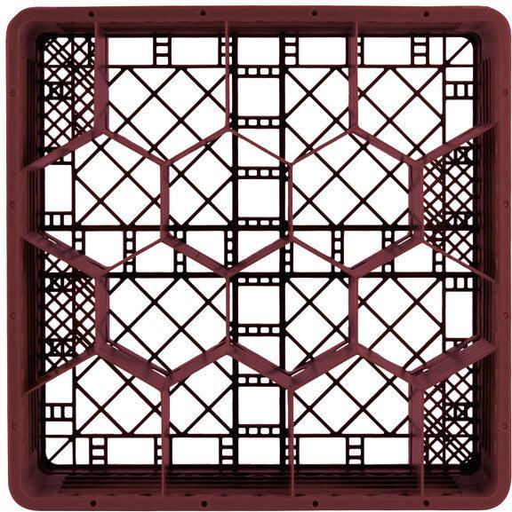 Vollrath - Rack Max®, 12-Compartment Burgundy 3 Extenders - TR18JJA-21