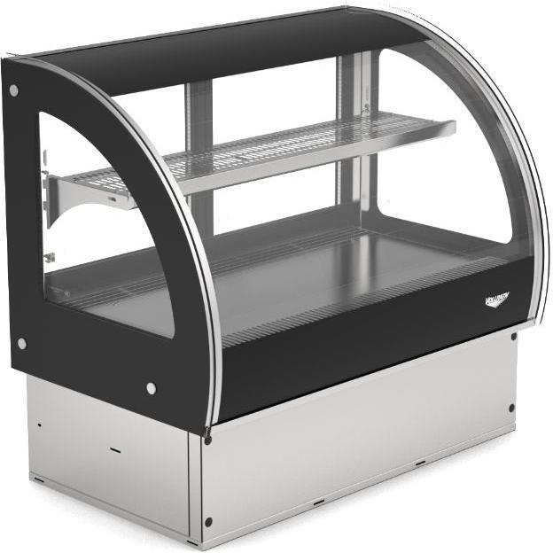 Vollrath - Refrigerated Curved Drop-In Display Case, 6.1A, 35.9" Width - RDCCV-36DI