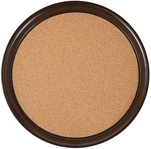 Vollrath - Round Cork-Lined Laminated Serving Tray in Brown, 15.9" Width - 86341