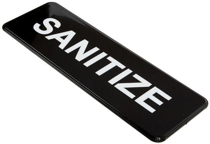 Vollrath - "Sanitize" Symbol Sign - 4519