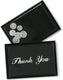 Vollrath - Scratch-Resistant Tip Tray with Thank You in Black - 1000-96