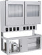 Vollrath - SerVue Touchless Refrigerated 8-Compartment Slide-In Salad Dispenser - FC-4TD-28120-C