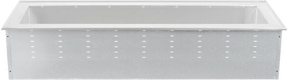 Vollrath - Short Side Two Pan Ice-Cooled Drop In Cold Food Well - 36654