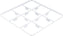 Vollrath - Signature Glass Rack Trim Dividers, 19.2