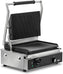Vollrath - Single Sandwich Grill with Cast-Iron Grooved Plates, NEMA 5-20P - PSG4-SG120-C