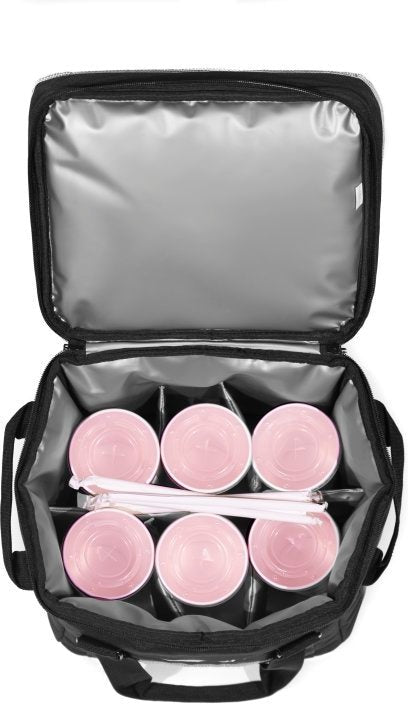 Vollrath - Small 1-Series Catering Bag With Vinyl Liner And Removable 6-Compartment Divider - VDBS106